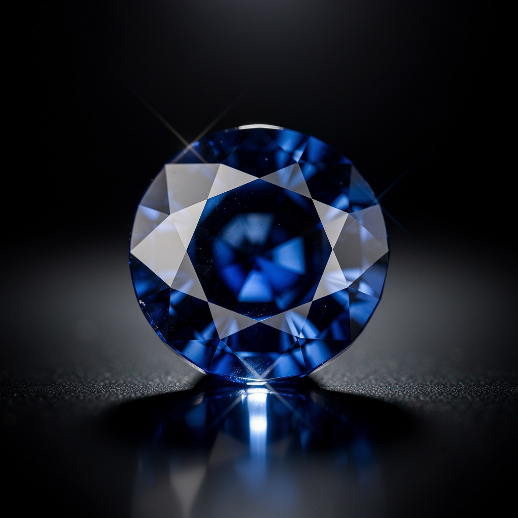 Round sapphire cut