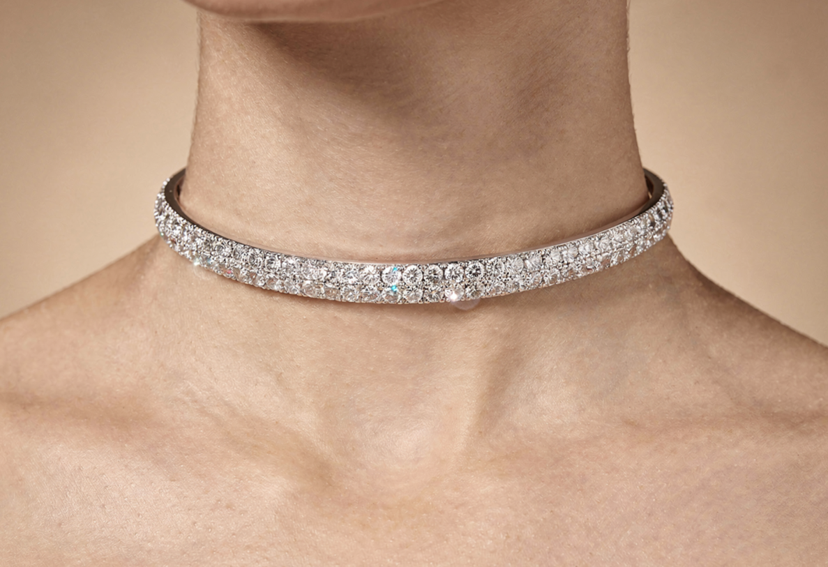 Stylish choker necklace